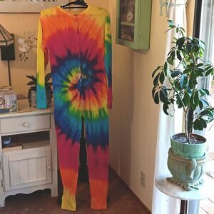 NEW Bright Tie Dye FollowMe Knit Long Johns